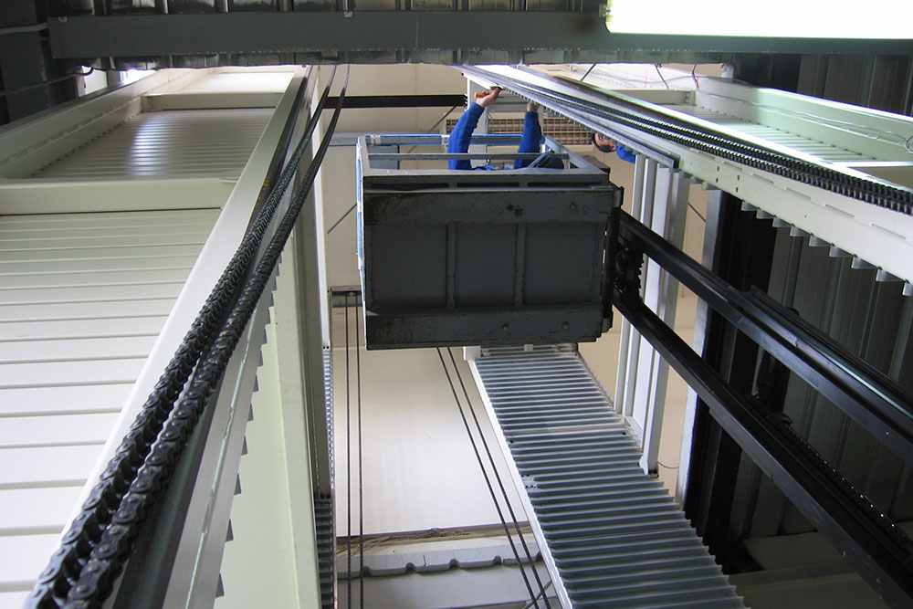 Sisteme automatizate de depozitare Haenel