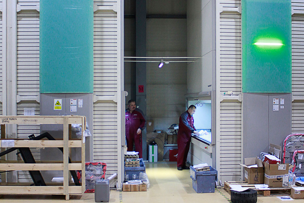 Sisteme automatizate de depozitare Haenel